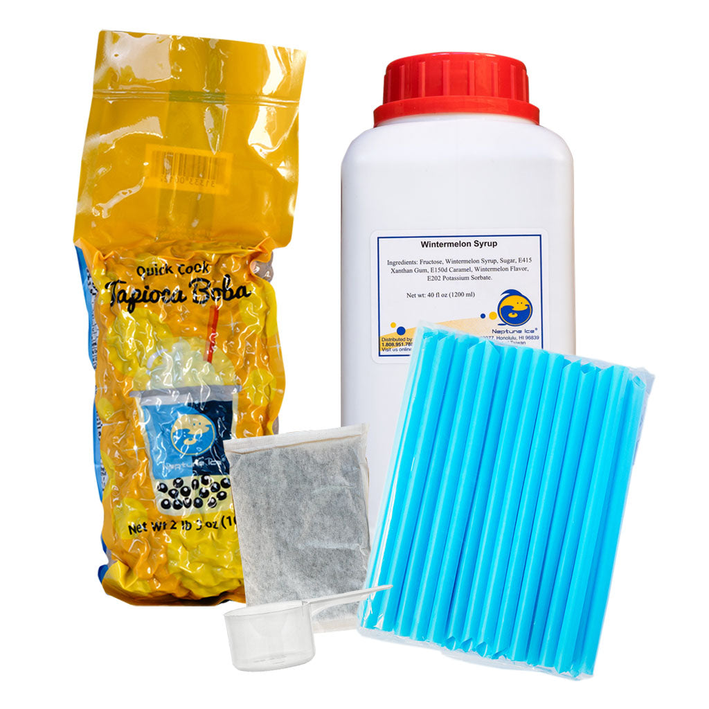 At Home Sweet Wintermelon Black Tea Boba Kit