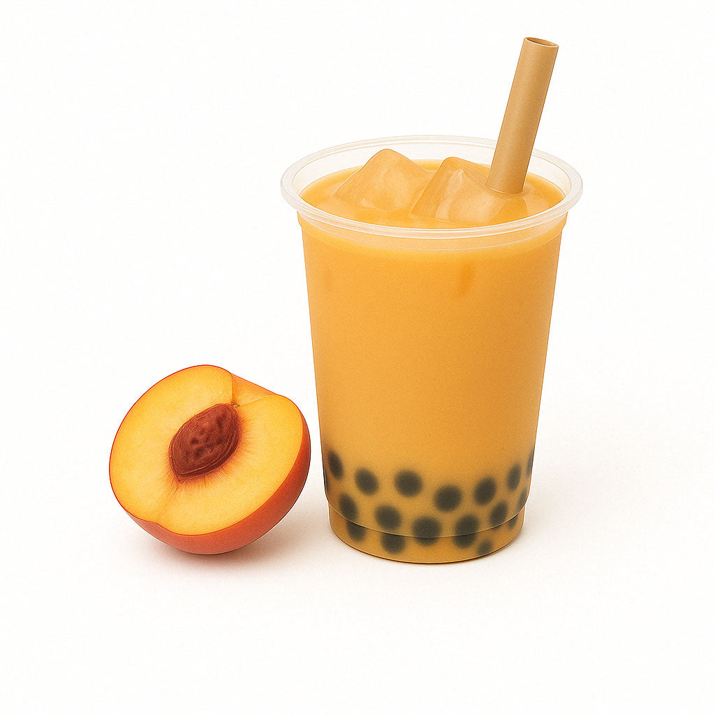 Peach Bubble Tea