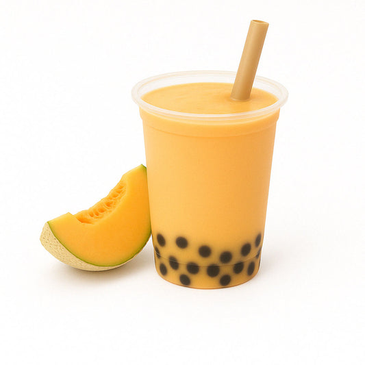 Cantaloupe Bubble Tea