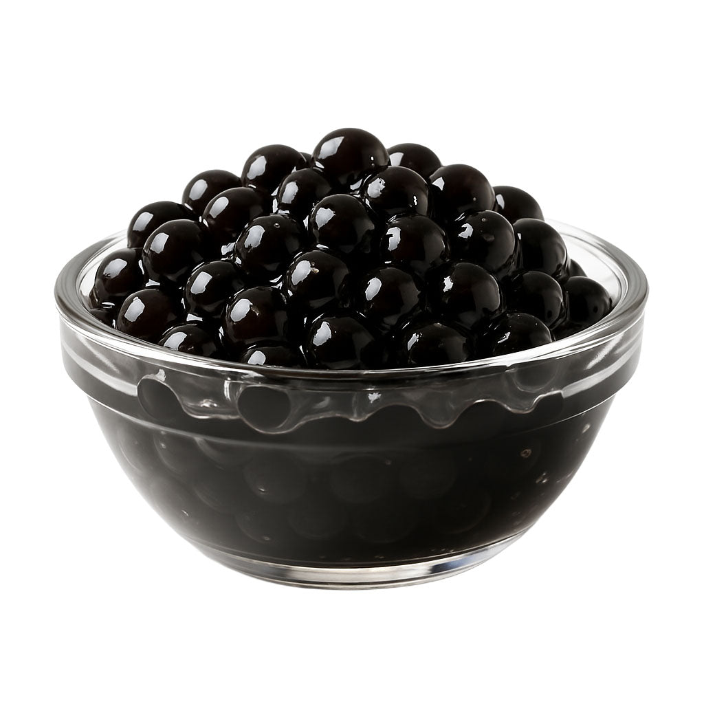 Cooked Black Tapioca
