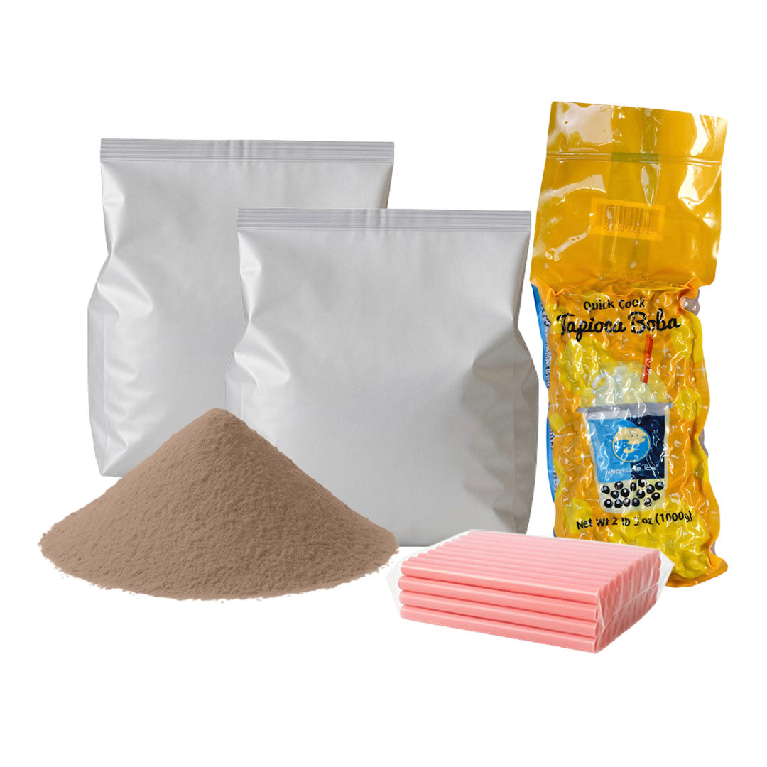 At Home Black Milk Tea Boba Kit