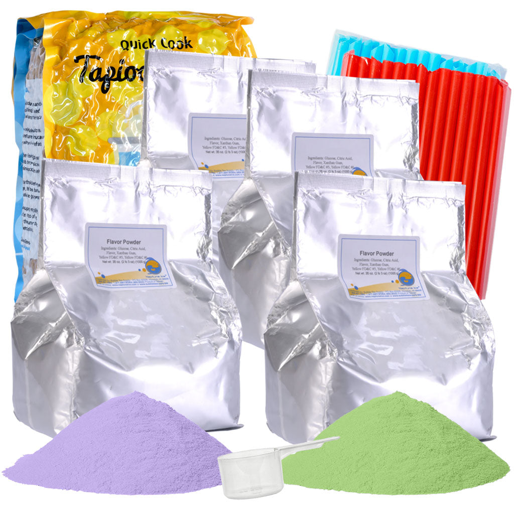 Taro / Honeydew Party Boba Kit