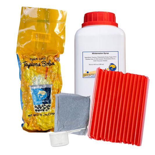 At Home Sweet Wintermelon Jasmine Tea Boba Kit