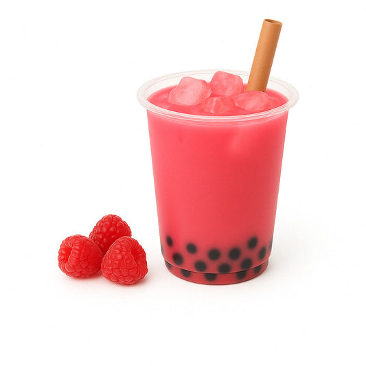 Raspberry Bubble Tea